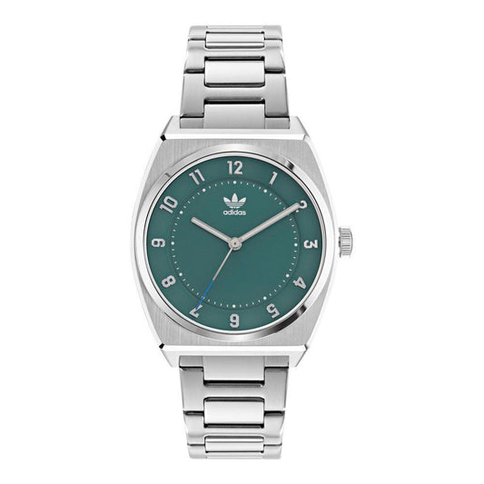 Adidas Gray Stainless Steel Dress Watch Adidas