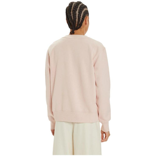 Calvin Klein Jeans Pink Cotton Sweater Calvin Klein Jeans Light Gray