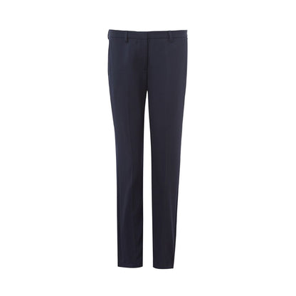 Lardini Blue Wool Dress Pants Lardini