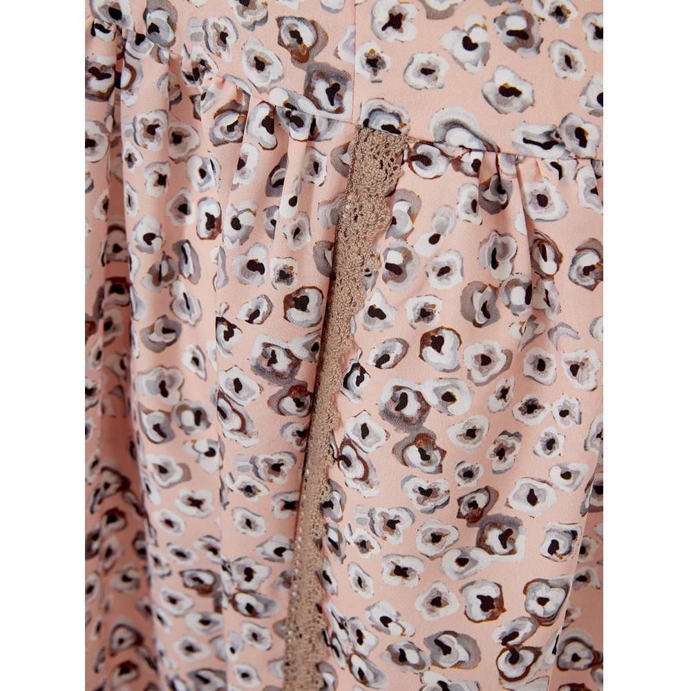 Lardini Pink Acetate Casual Dress Lardini