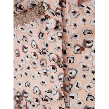 Lardini Pink Acetate Casual Dress Lardini