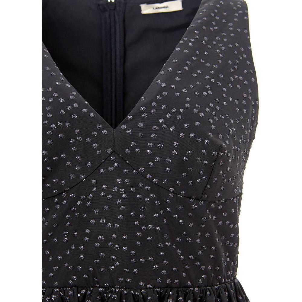 Lardini Black Polyethylene Casual Dress