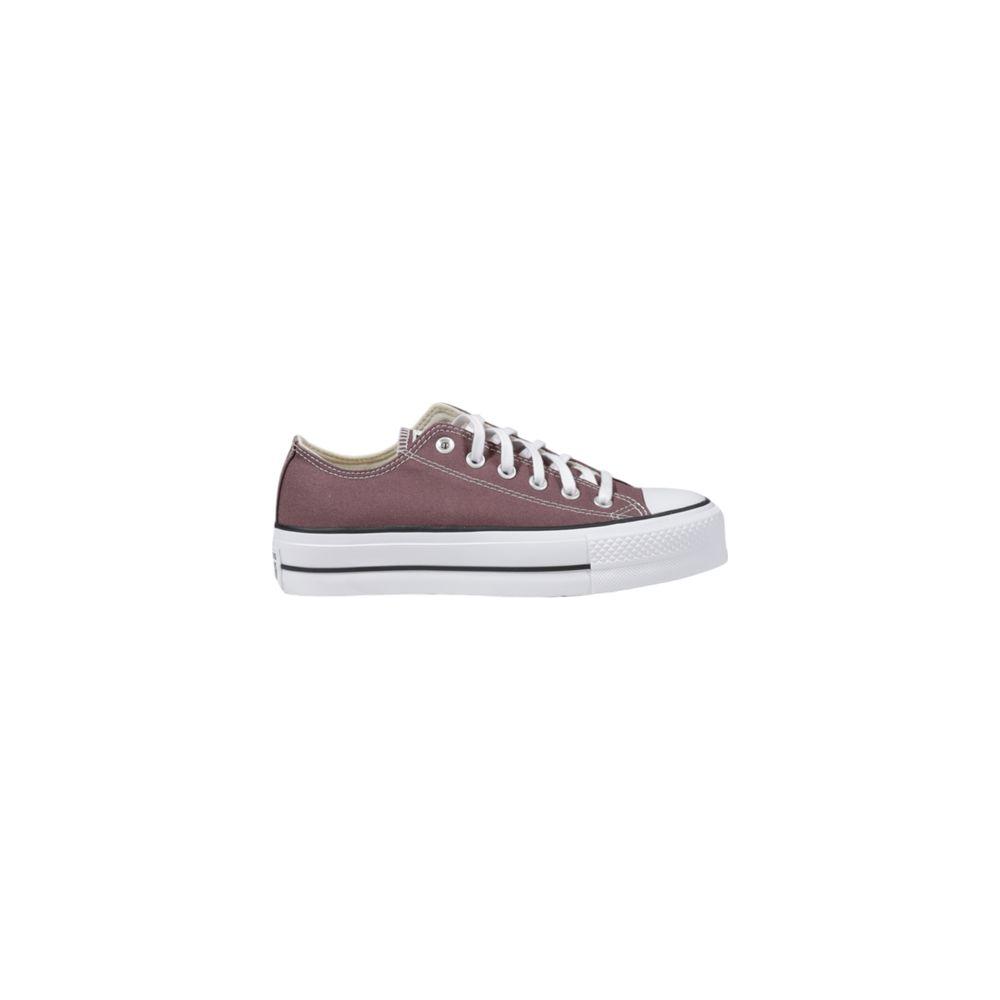 Converse Purple Fabric Sneaker Converse Light Gray