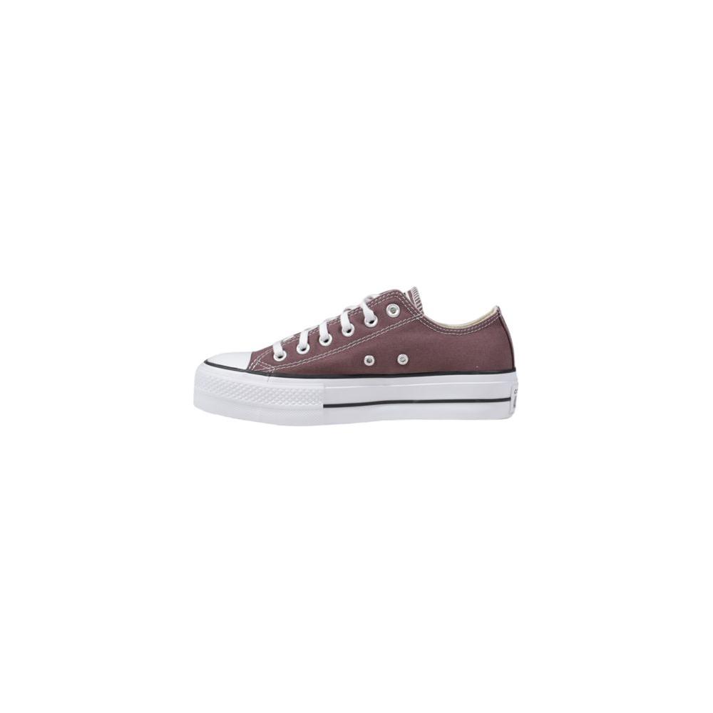 Converse Purple Fabric Sneaker Converse Light Gray