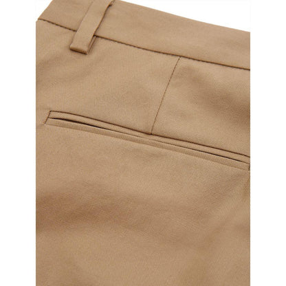 Lardini Brown Cotton Chino Pants Lardini