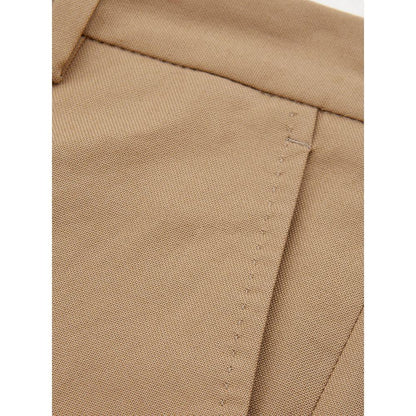 Lardini Brown Cotton Chino Pants Lardini