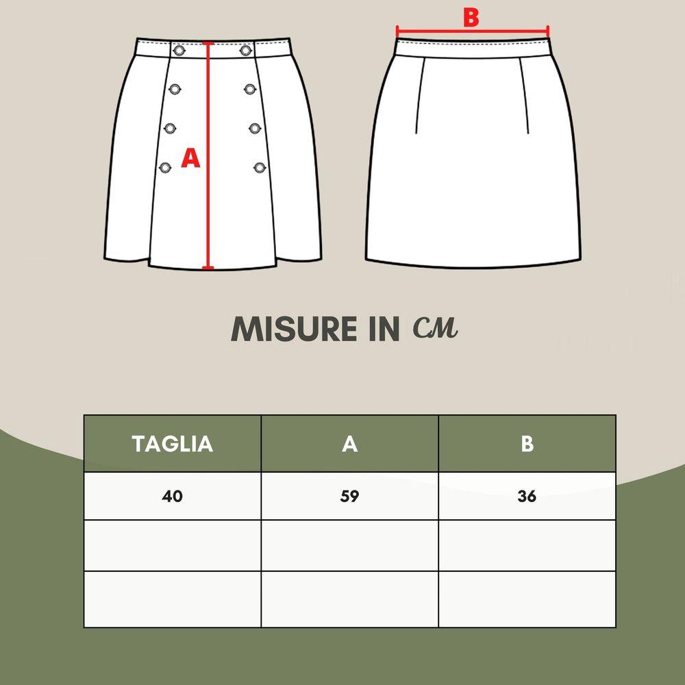 Lardini Gray Wool Midi Skirt Lardini