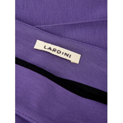 Lardini Purple Viscose Athletic Pants Lardini
