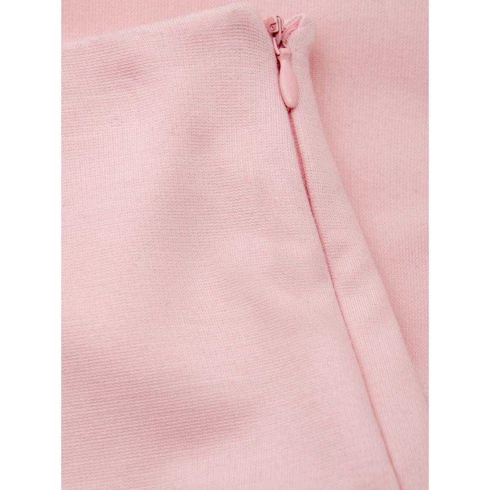 Lardini Pink Viscose Pants Lardini