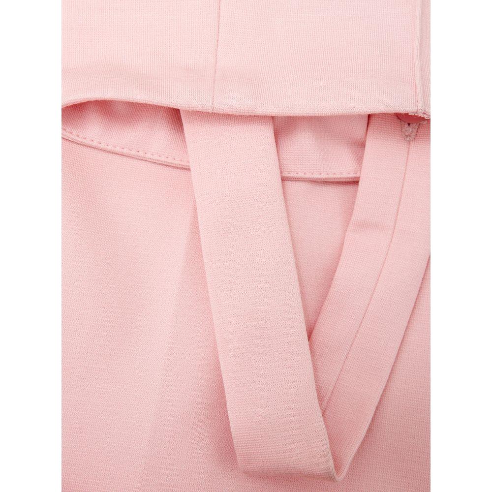 Lardini Pink Viscose Pants Lardini