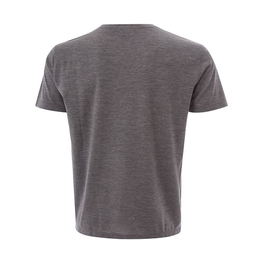 Lardini Gray Wool T-Shirt Lardini