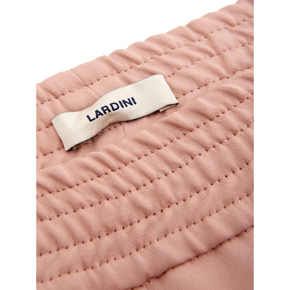 Lardini Pink Polyester Casual Pants Lardini