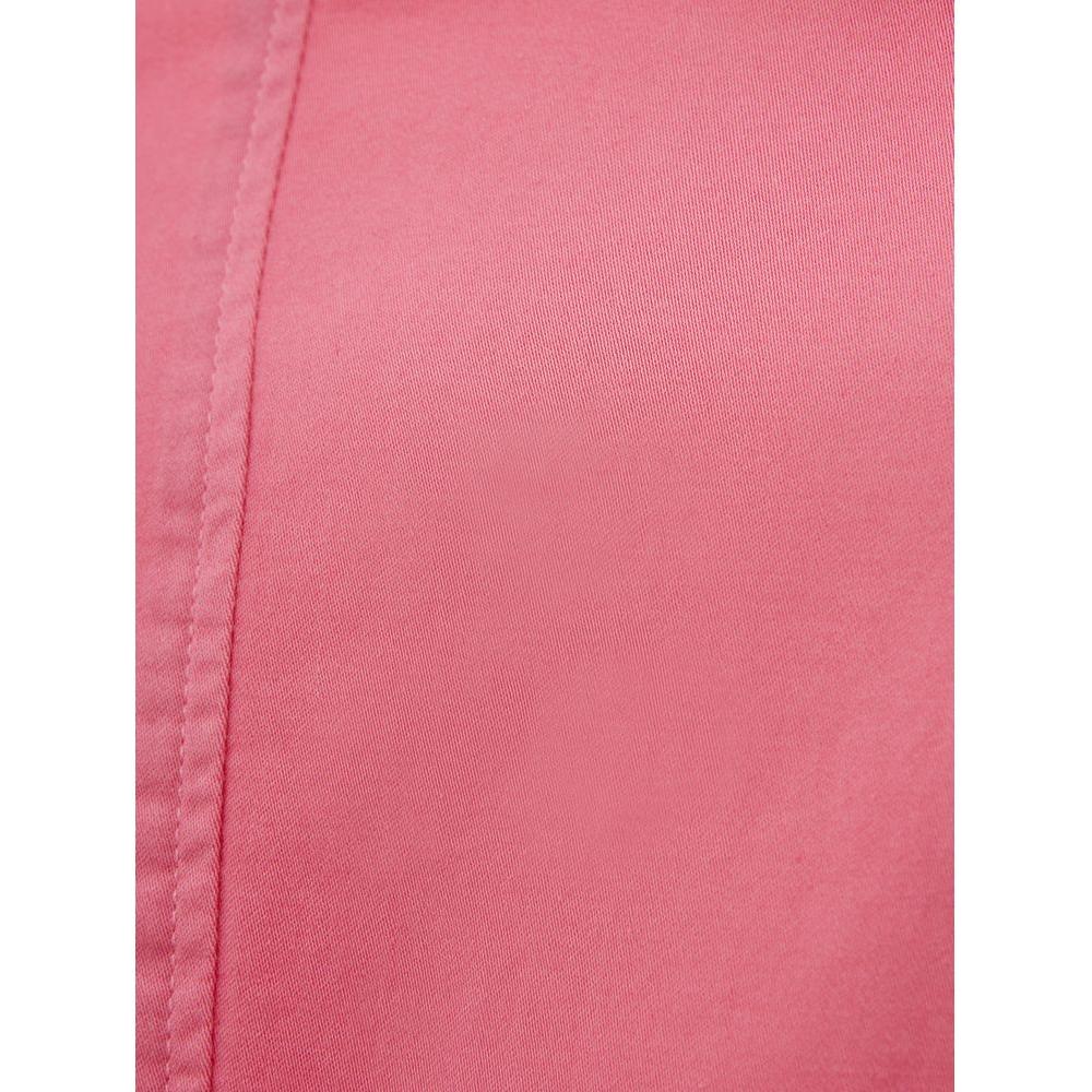Lardini Pink Cotton Blazer Lardini