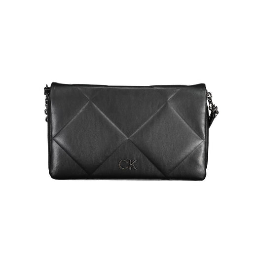 Calvin Klein Black Polyester Women Shoulder Bag