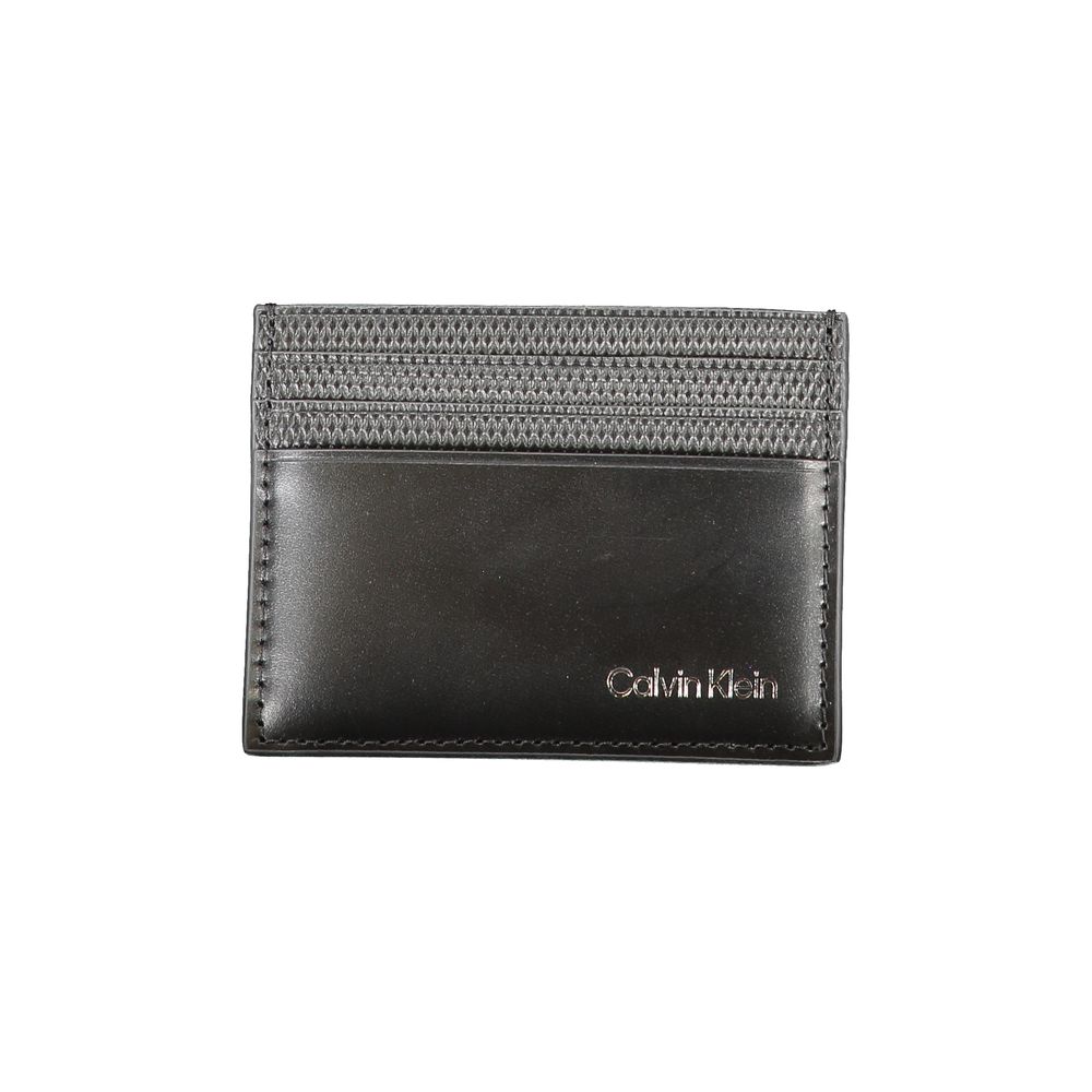 Calvin Klein Black Leather Men Wallet