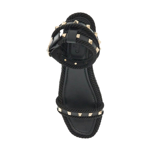 Valentino Garavani rockstud flatform sand Sandals Valentino Garavani