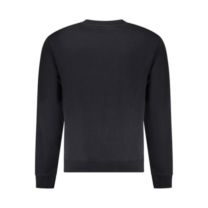 Napapijri Black Cotton Sweatshirt Napapijri