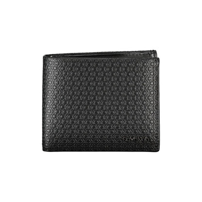 Calvin Klein Nero Leather Men Wallet 1728,67403481248,Accessories,Black,Calvin Klein,Men,New with tags,Wallets - Accessories,Wallets - Wallets - Accessories