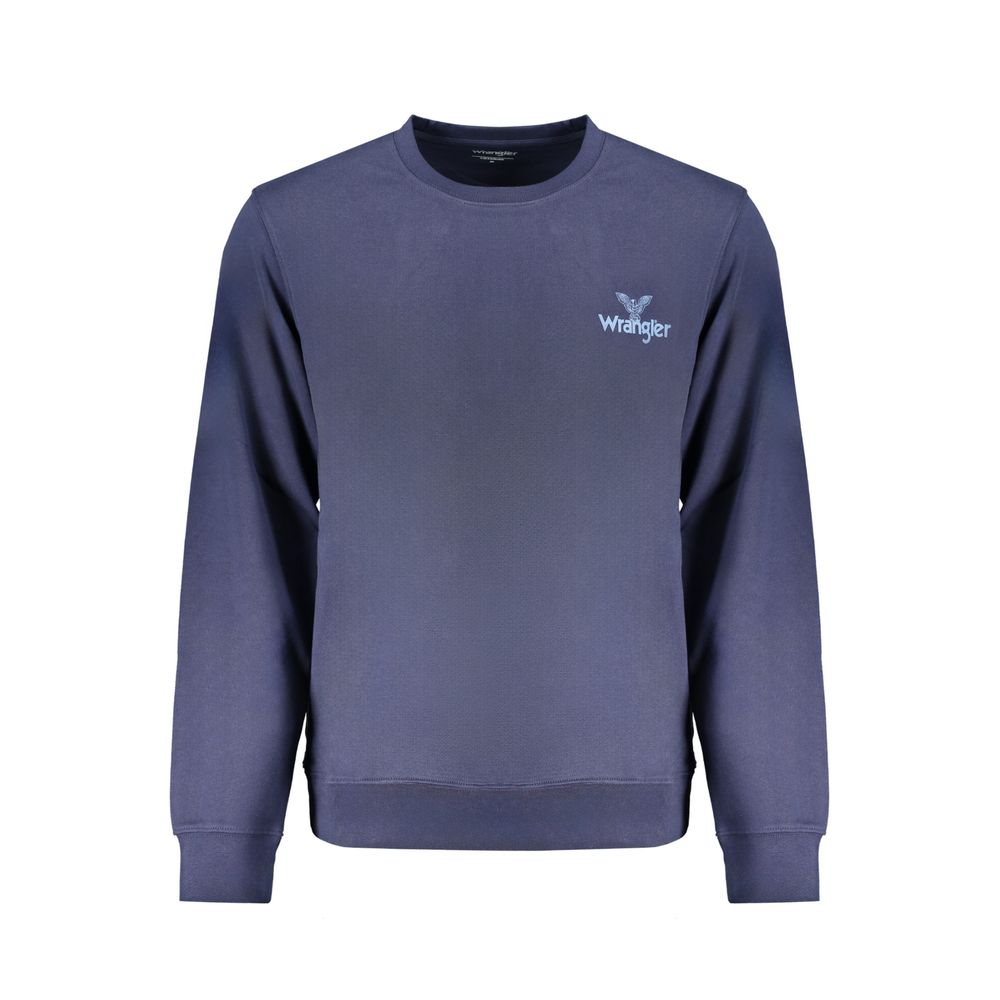 Wrangler Blue Cotton Sweatshirt Wrangler