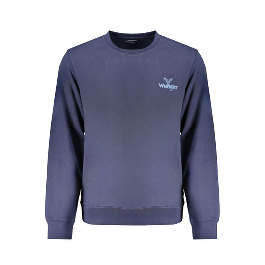Wrangler Blue Cotton Sweatshirt