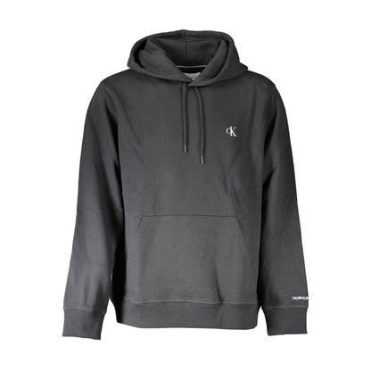 Calvin Klein Black Cotton Men Sweatshirt