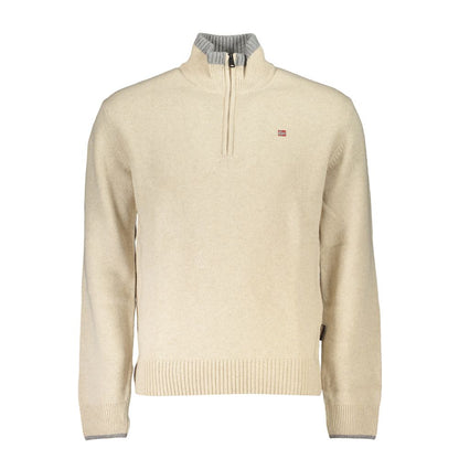 Napapijri Beige Fabric Sweatshirt