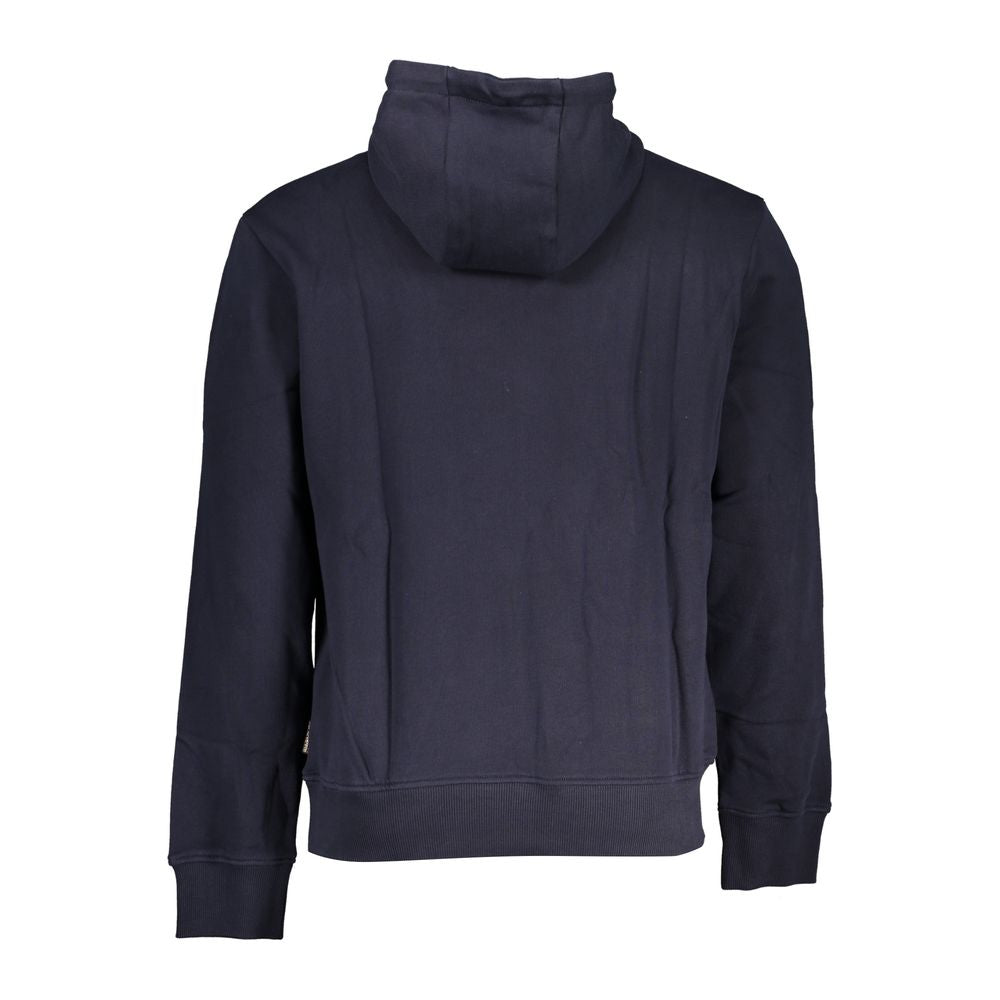 Napapijri Blue Cotton Sweatshirt Napapijri