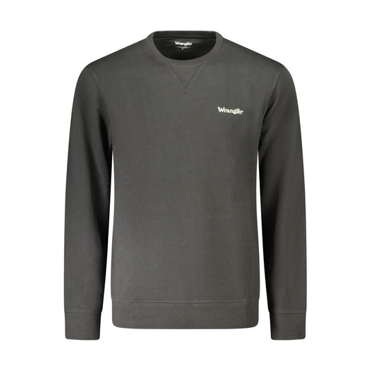 Wrangler Black Cotton Men's Sweatshirt