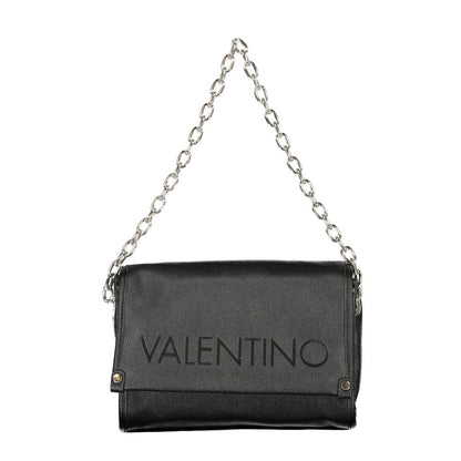 Mario Valentino Black Polyurethane Women's Handbag