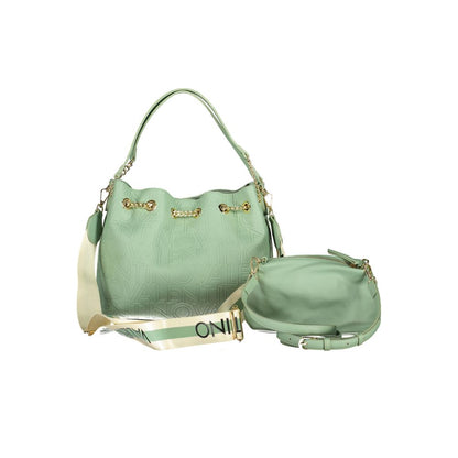 Mario Valentino Verde Poliuretano Women Handbag