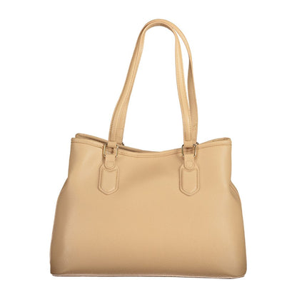 Mario Valentino Beige Polyethylene Women Handbag
