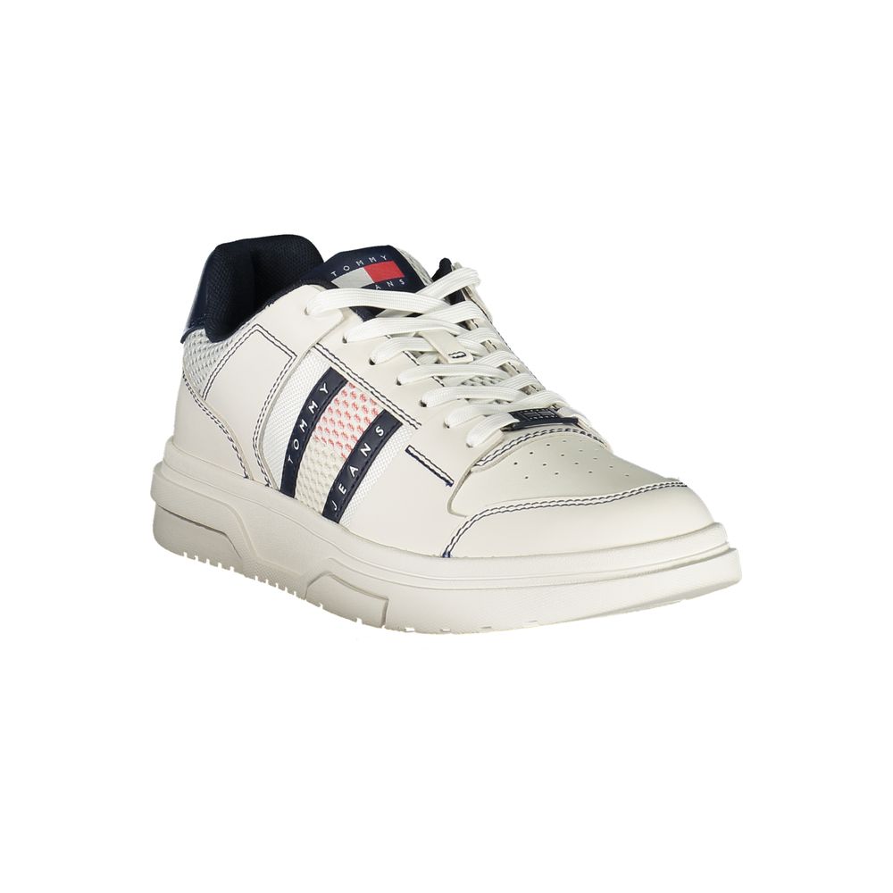 Tommy Hilfiger Blue Leather Men Sneaker
