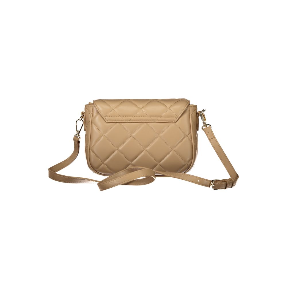 Mario Valentino Beige Polyurethane Women Handbag