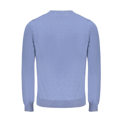 North Sails Blue Cotton Men's Sweater