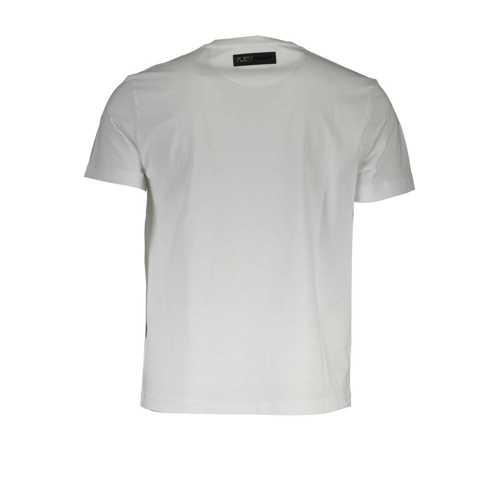 Plein Sport White Cotton Men's T-Shirt