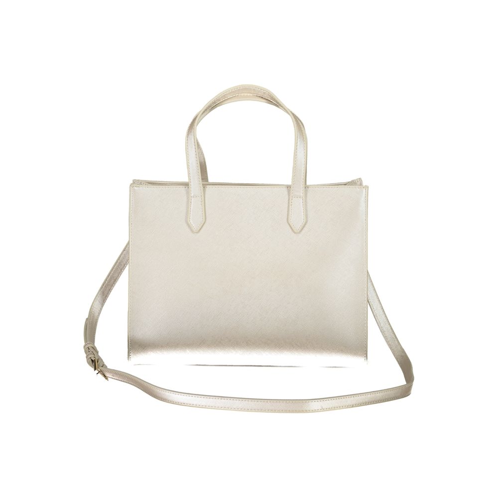Mario Valentino Gray Polyethylene Women Handbag