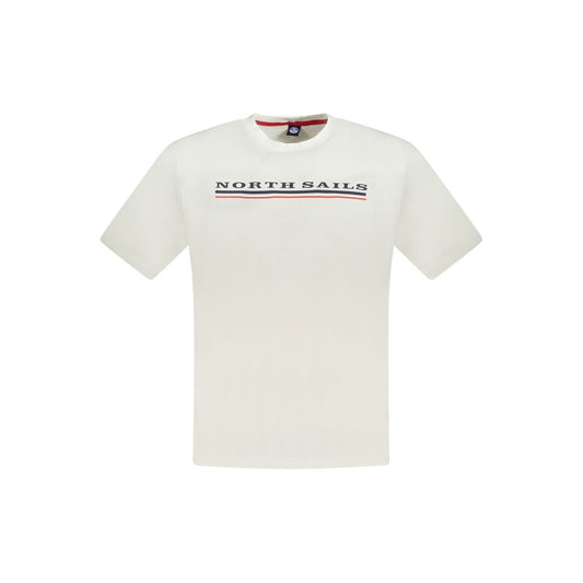 North Sails White Cotton Mens T-Shirt 1728,3XL,67403481248,Clothing,L,M,Men,New with tags,North Sails,S,T-Shirts - Clothing,T-Shirts - T-Shirts - Clothing,White,XL,XXL
