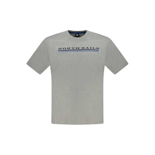 North Sails Grigio Cotton Men T-Shirt 1728,3XL,67403481248,Clothing,Gray,L,M,Men,New with tags,North Sails,S,T-Shirts - Clothing,T-Shirts - T-Shirts - Clothing,XL,XXL