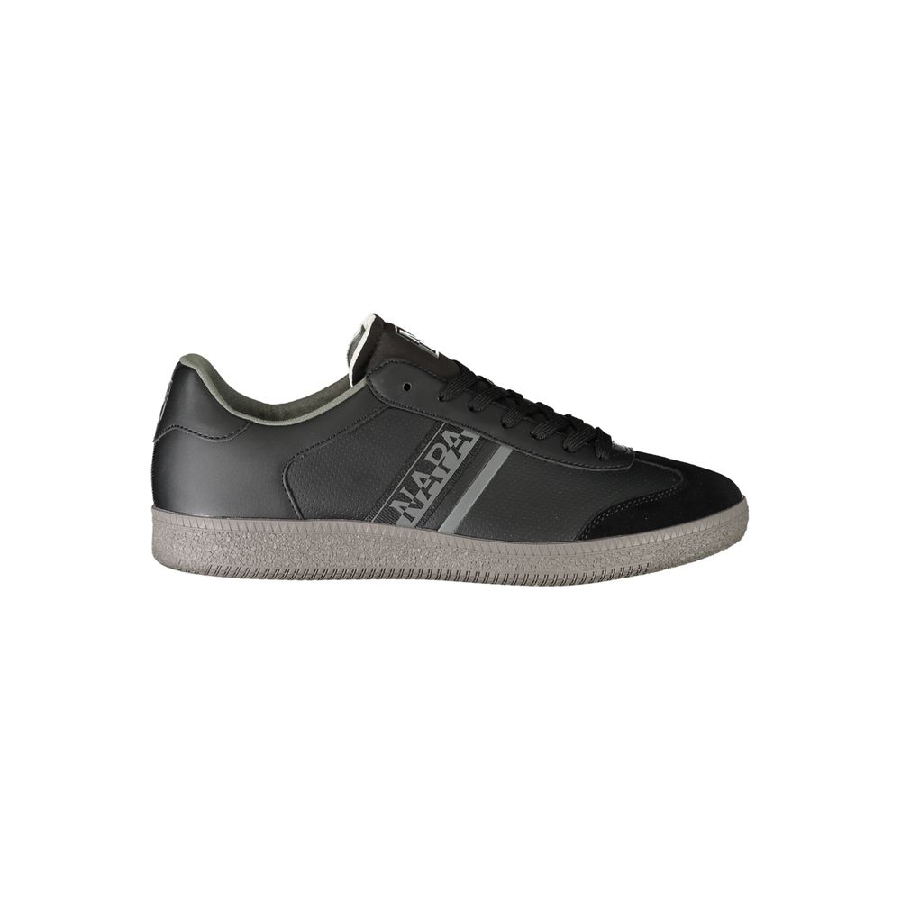 Napapijri Black Polyester Athletic Sneakers