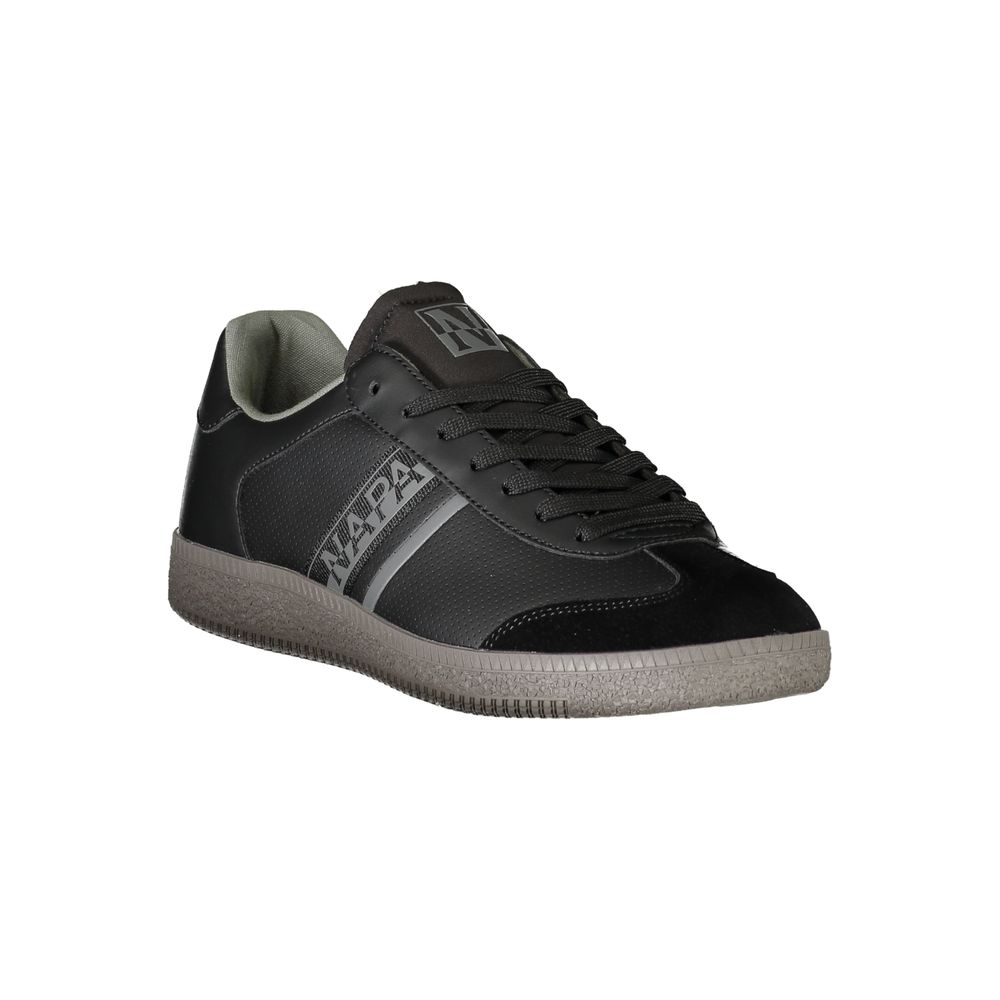 Napapijri Black Polyester Athletic Sneakers Napapijri