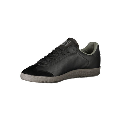Napapijri Black Polyester Athletic Sneakers Napapijri