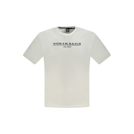 North Sails Bianco Cotton Men T-Shirt 1728,3XL,67403481248,Clothing,L,M,Men,New with tags,North Sails,S,T-Shirts - Clothing,T-Shirts - T-Shirts - Clothing,White,XL,XXL