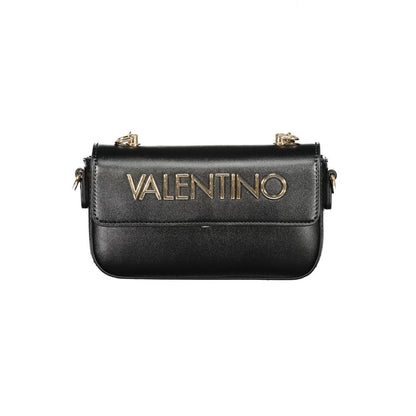 Mario Valentino Nero Polyurethane Women Shoulder Bag