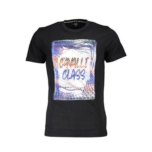 Cavalli Class Black Cotton Men's T-Shirt 1728,67403481248,Black,Cavalli Class,Clothing,L,Men,New with tags,T-Shirts - Clothing,T-Shirts - T-Shirts - Clothing,XL