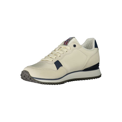 Napapijri White Polyurethane Men Sneaker