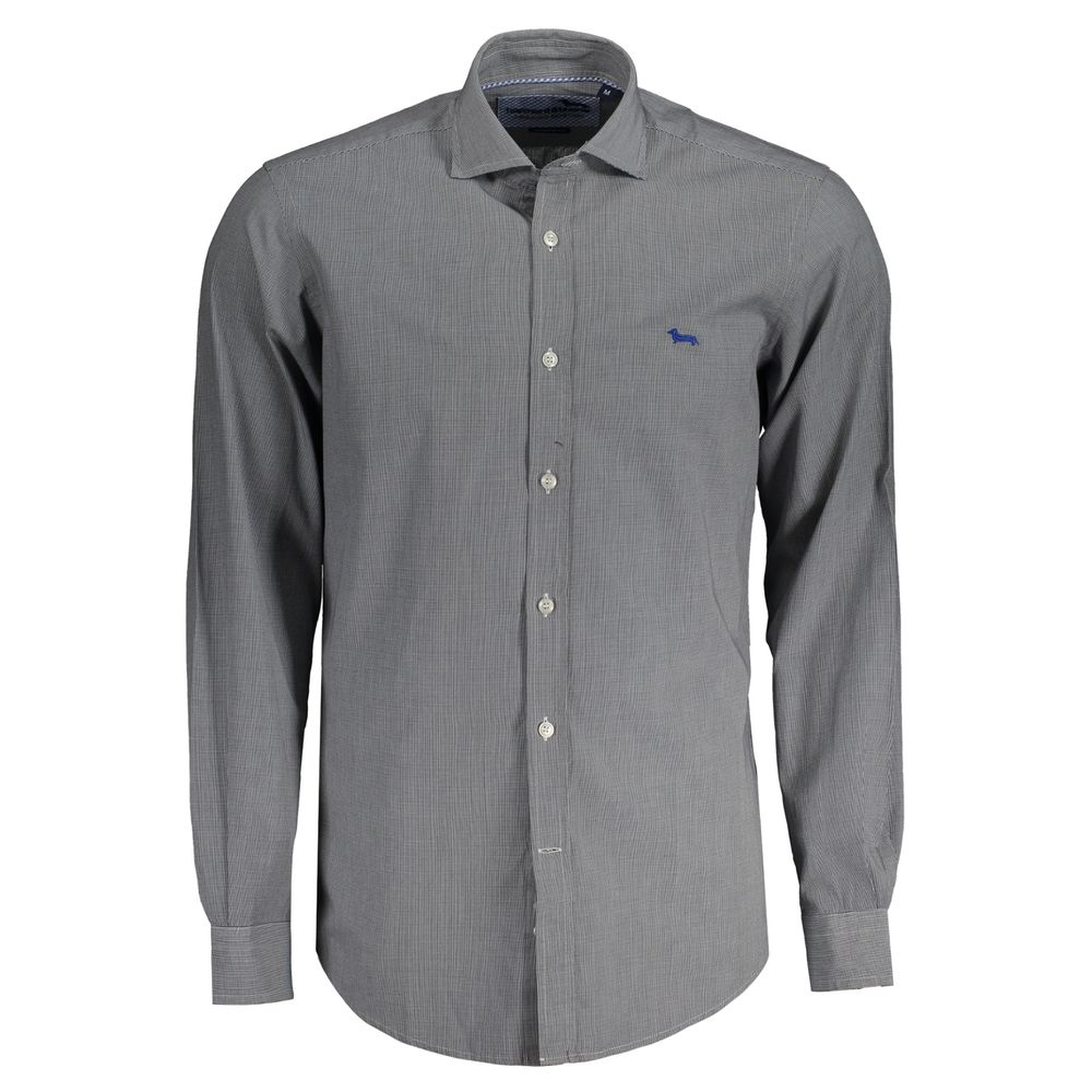 Harmont & Blaine Blue Organic Cotton Men's Shirt