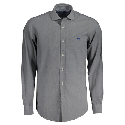 Harmont & Blaine Blue Organic Cotton Men's Shirt