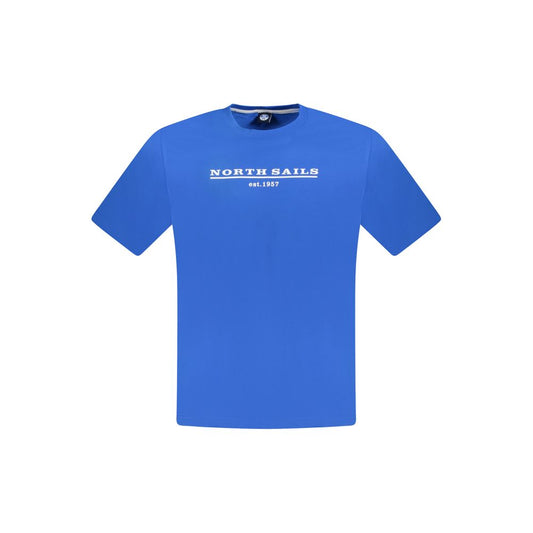 North Sails Blue Cotton Men T-Shirt 1728,3XL,67403481248,Blue,Clothing,L,M,Men,New with tags,North Sails,S,T-Shirts - Clothing,T-Shirts - T-Shirts - Clothing,XL,XXL