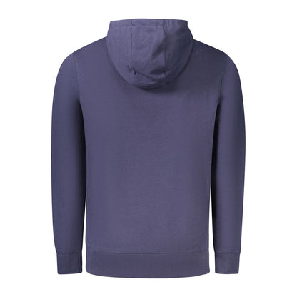 North Sails Blue Cotton Men's Hoodie