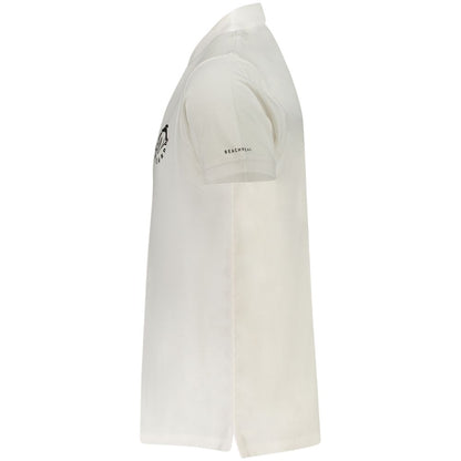 Trussardi White Cotton Men's Polo